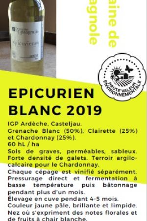 Epicurien Blanc