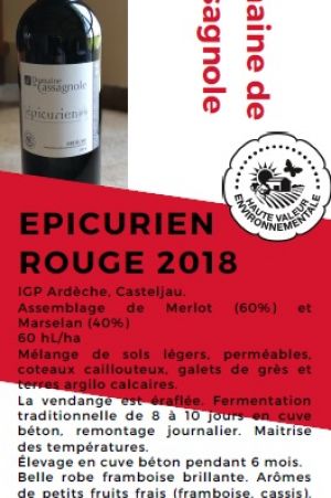 Epicurien Rouge