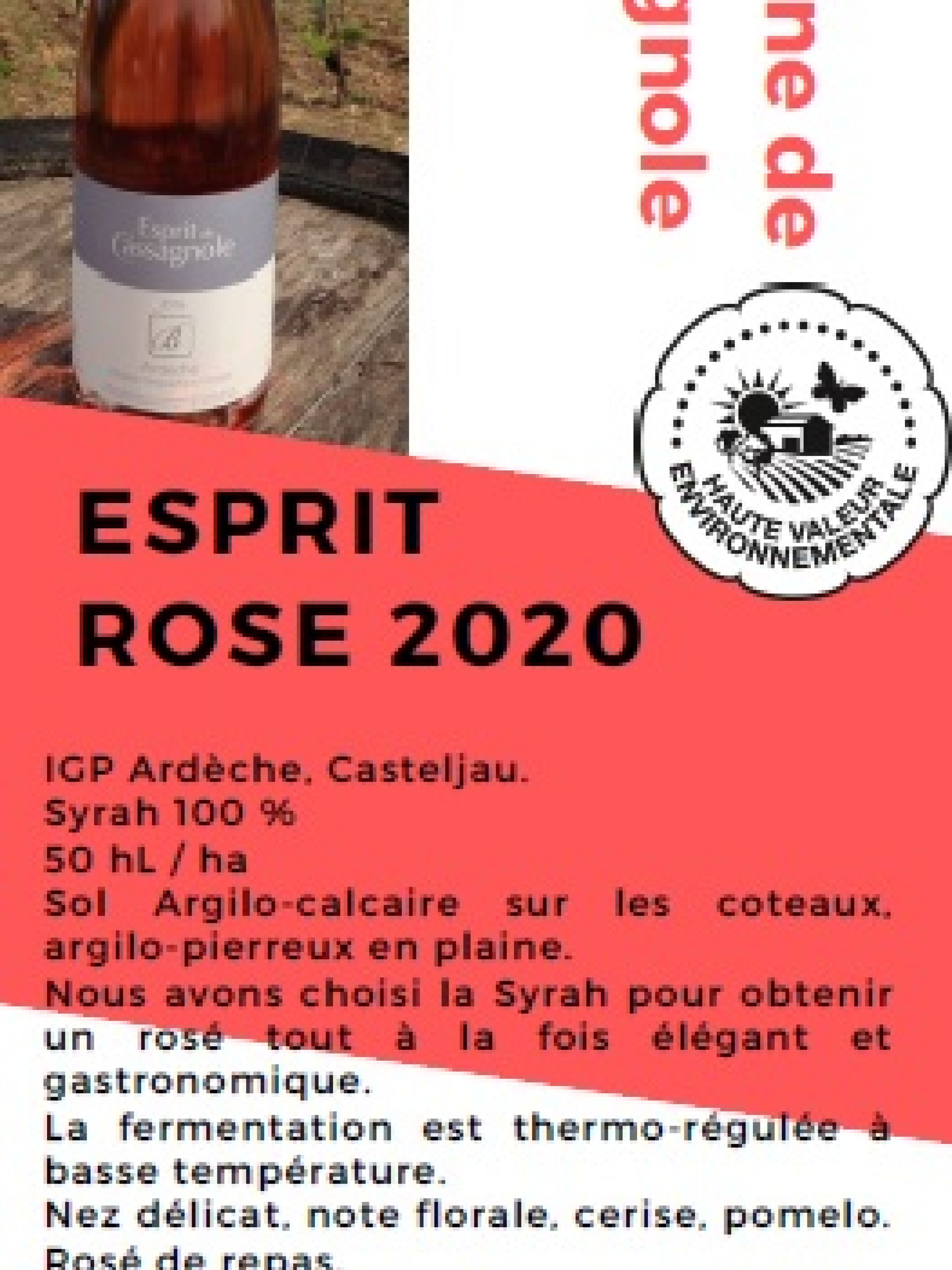 Esprit de Cassagnole Rosé
